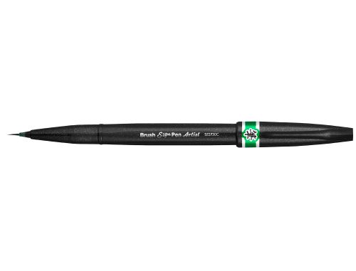 Caneta pincel pentel artist cor verde , Pentel , 154675 , 0884851035820
